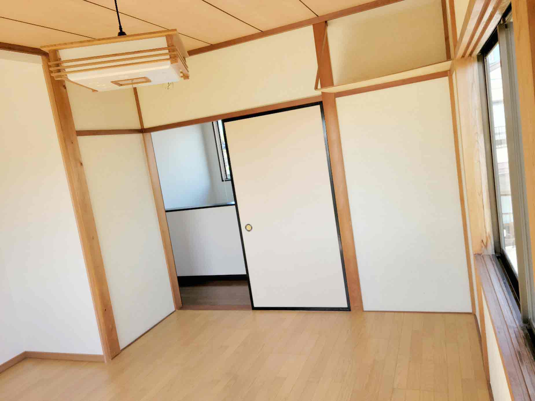 米子のリフォーム会社トイロの和室を洋室にする施工事例画像施工後