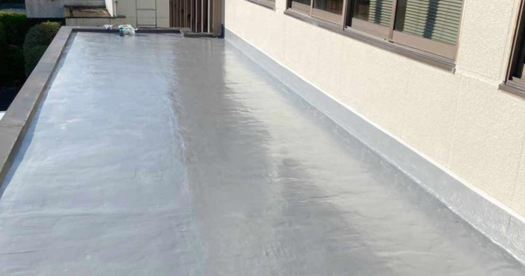 米子のリフォーム会社トイロの会社屋上防水施工事例