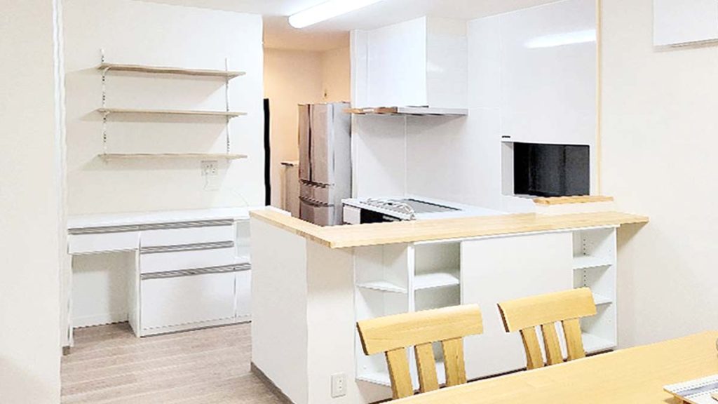 米子市I様邸LDKリフォーム施工後