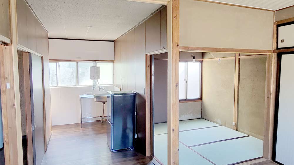 米子のリフォーム会社TOIROのI様邸内装改修キッチン施工後