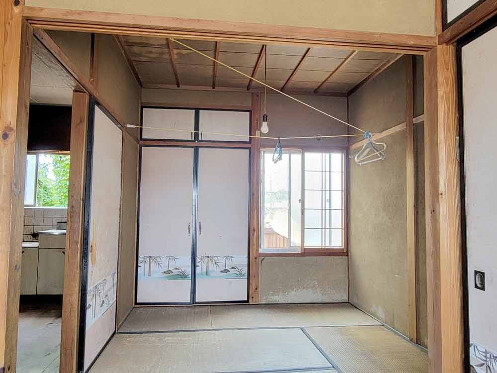 米子のリフォーム会社TOIROのI様邸内装改修4.5畳和室施工前