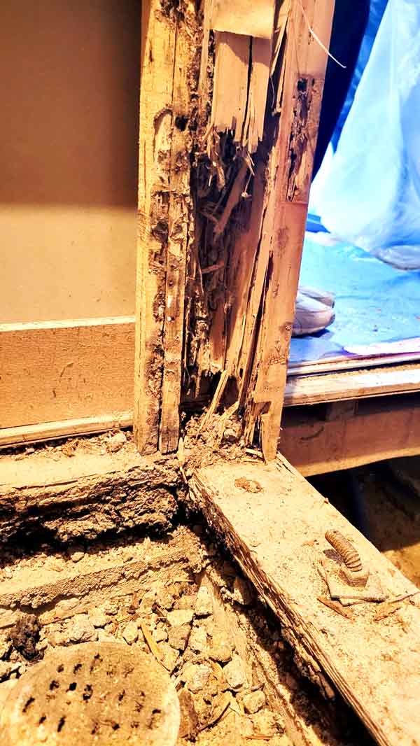 米子市O様邸水回りリフォーム施工中