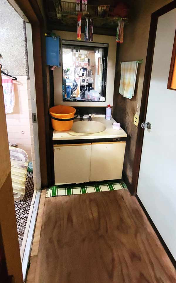 米子市O様邸水回りリフォーム施工前