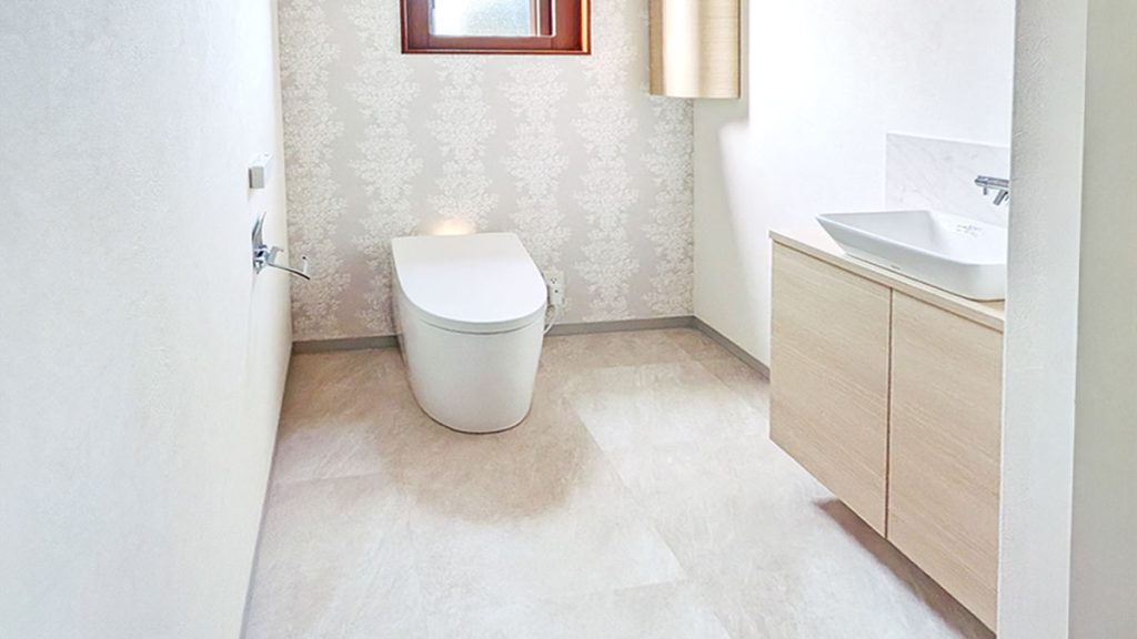 米子市H様邸トイレリフォーム施工後