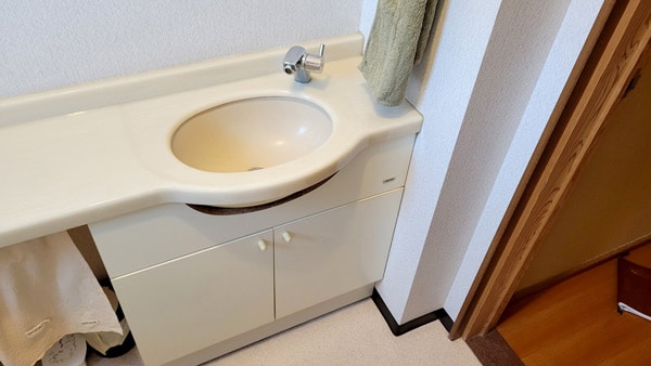 米子市H様邸トイレリフォーム施工前