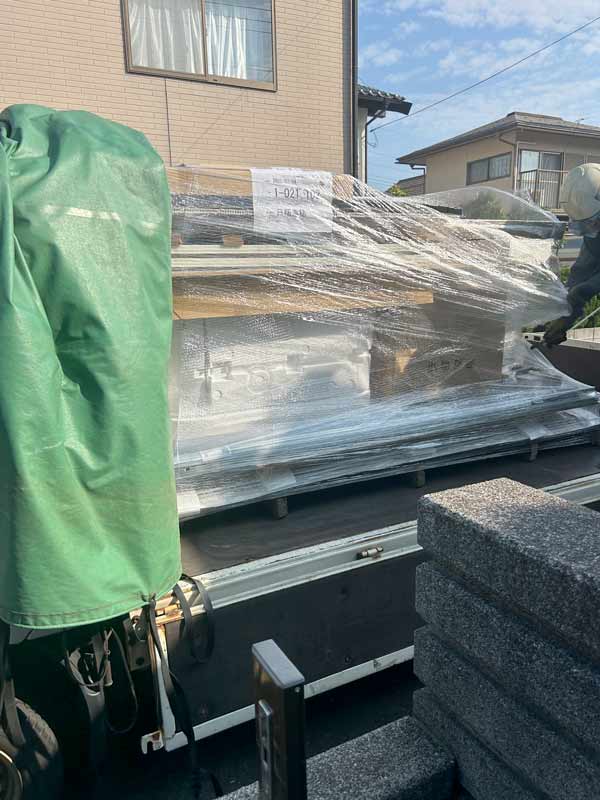 米子市Y様邸浴室リフォーム施工中