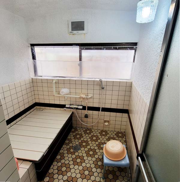米子市Y様邸浴室リフォーム施工前