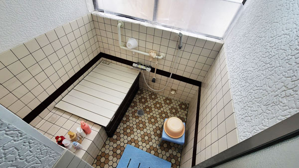 米子市Y様邸浴室リフォーム施工前