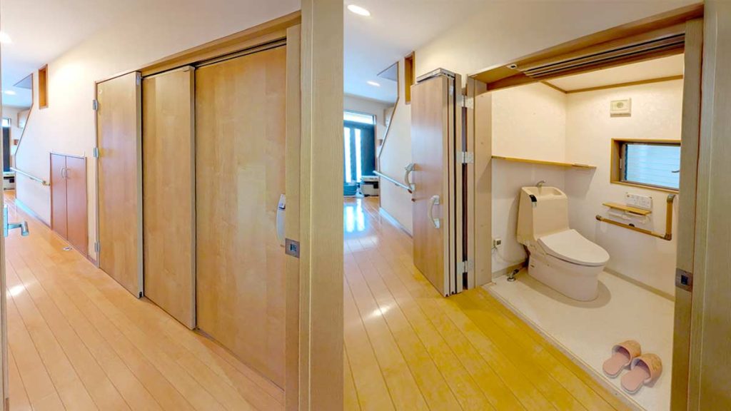 米子市U様邸トイレドアバリアフリーリフォーム