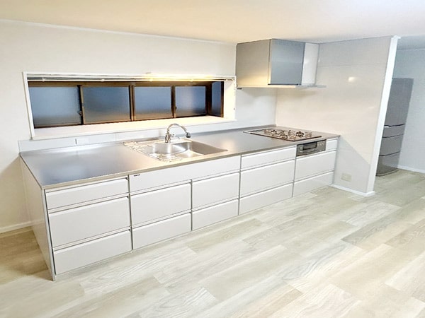 米子市I様邸キッチン施工後