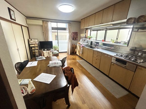 米子市I様邸キッチン施工前