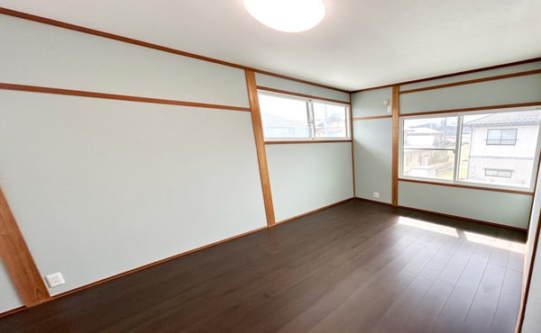 米子市I様邸和室から洋室子供部屋へリフォーム施工中