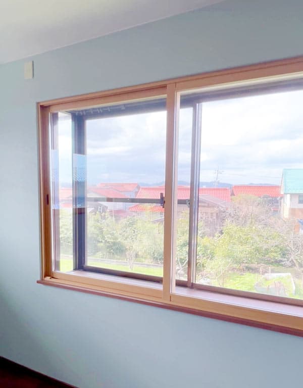 米子市I様邸和室から洋室子供部屋へリフォーム断熱内窓施工後