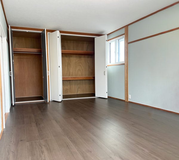 米子市I様邸和室から洋室子供部屋へリフォーム施工後