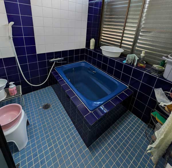 米子市N様邸浴室リフォーム施工前