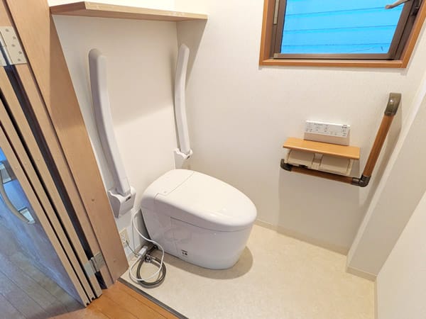 米子市U様邸バリアフリートイレリフォーム施工後