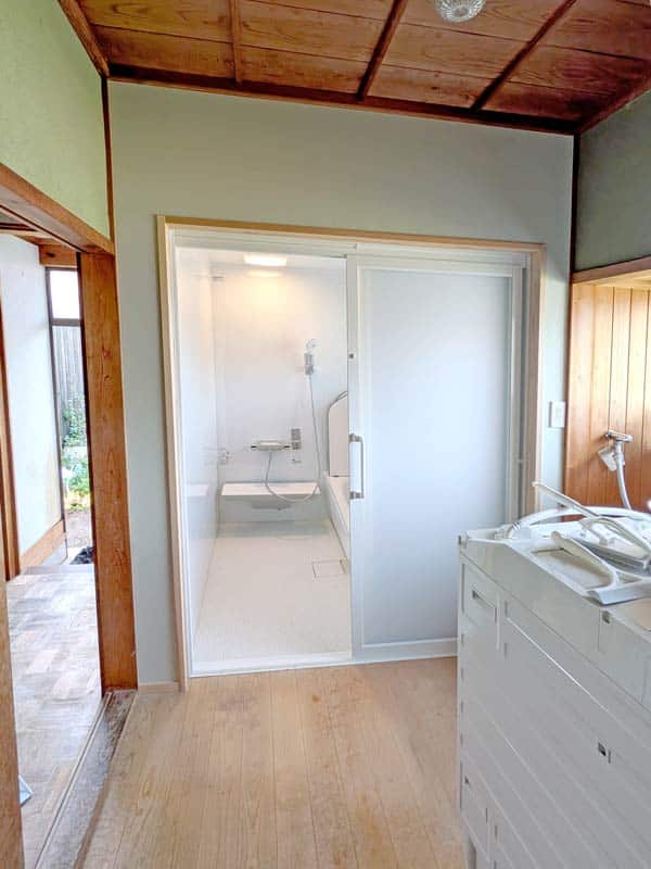 伯耆町S様邸浴室リフォーム施工後