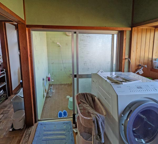 伯耆町S様邸浴室リフォーム施工前