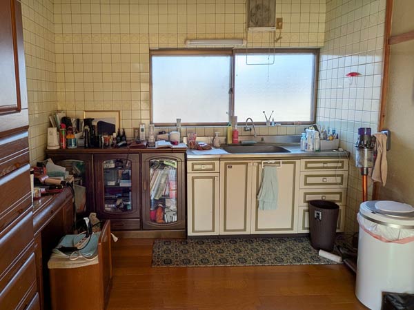 米子市A様邸洗面台リフォーム施工前