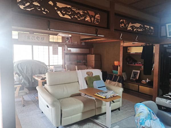 米子市I様邸和室からLDKリフォーム施工前