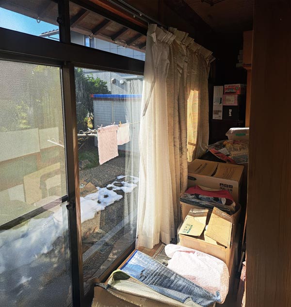米子市I様邸和室からLDKリフォーム施工前