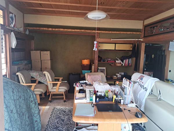 米子市I様邸和室からLDKリフォーム施工前