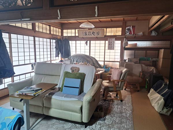 米子市I様邸和室からLDKリフォーム施工前