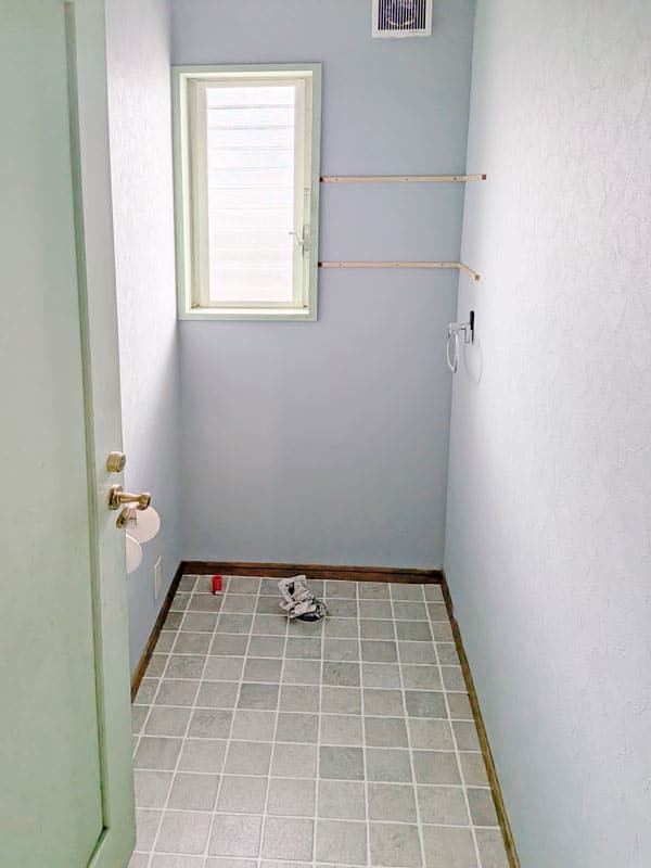 南部町U様邸トイレリフォーム施工中